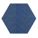 BLUE DOT HEXAGON • Dots 11