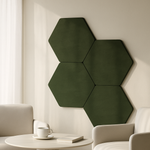 Hexagon Acoustic Panels • U.Wool Fabric
