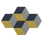 CUBE No2 • four panels