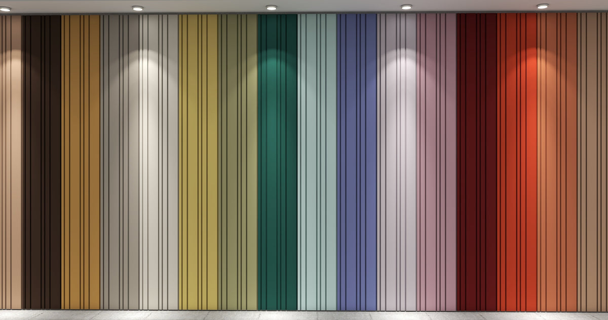 BARCODE WOOD acoustic panel