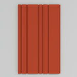  Barcode Wood • RAL Fox Red