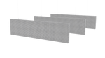 Linea™ Fabric Acoustic Baffle • Spock 01 • Snow