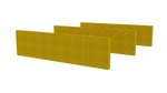 Linea™ Fabric Acoustic Baffle • Spock 04 • Bumblebee