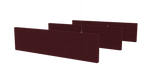 Linea™ Fabric Acoustic Baffle • Spock 09 • Bordeaux