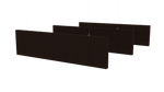 Linea™ Fabric Acoustic Baffle • Spock 17 • Graphite