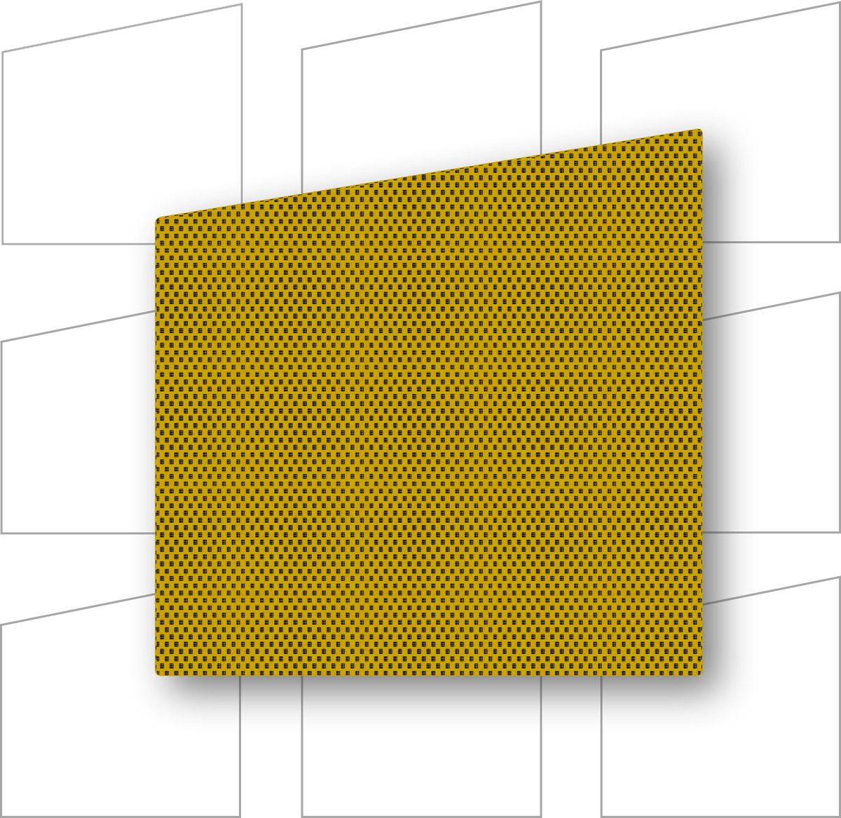 TRAPEZIUM acoustic panel