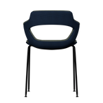 ROYAL BLUE VIBE-M • Black Pencil Legs • exterior fabric Spock 14 • interior fabric Softy 09