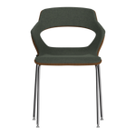 DUNE VIBE-M •Chrome Pencil Legs • exterior fabric Spock 02 • interior fabric Softy 09