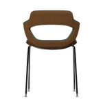 DUNE VIBE-M •Chrome Pencil Legs • exterior fabric Spock 02 • interior fabric Softy 09