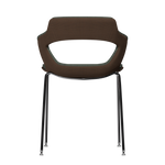 CEDAR VIBE-M • Chrome Pencil Legs • exterior fabric Spock 03 • interior fabric Softy 09