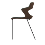 CEDAR VIBE-M • Chrome Pencil Legs • exterior fabric Spock 03 • interior fabric Softy 09