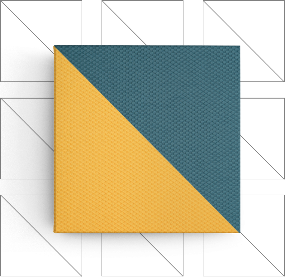 DUO acoustic panel