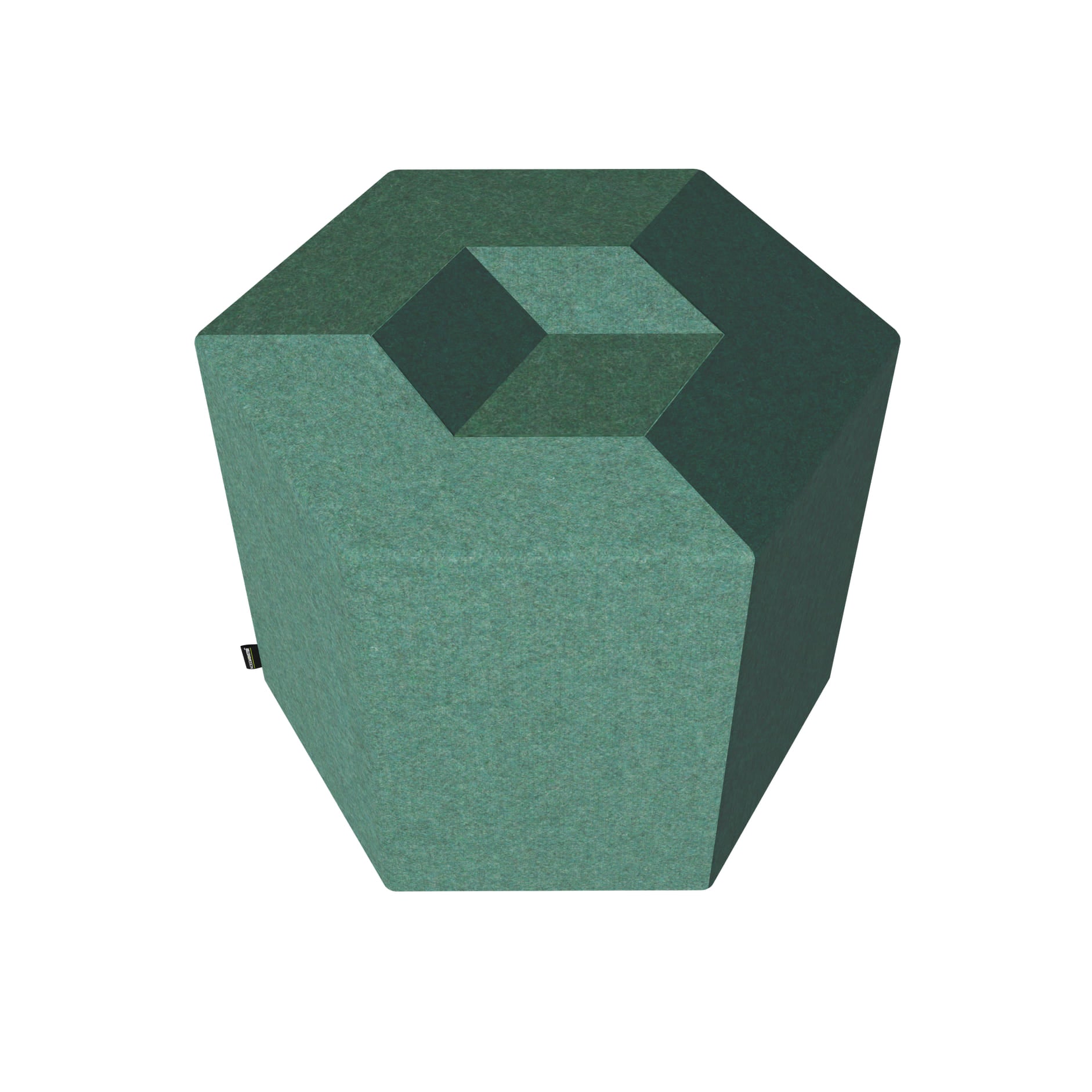 Cube Cut Pouf No.2