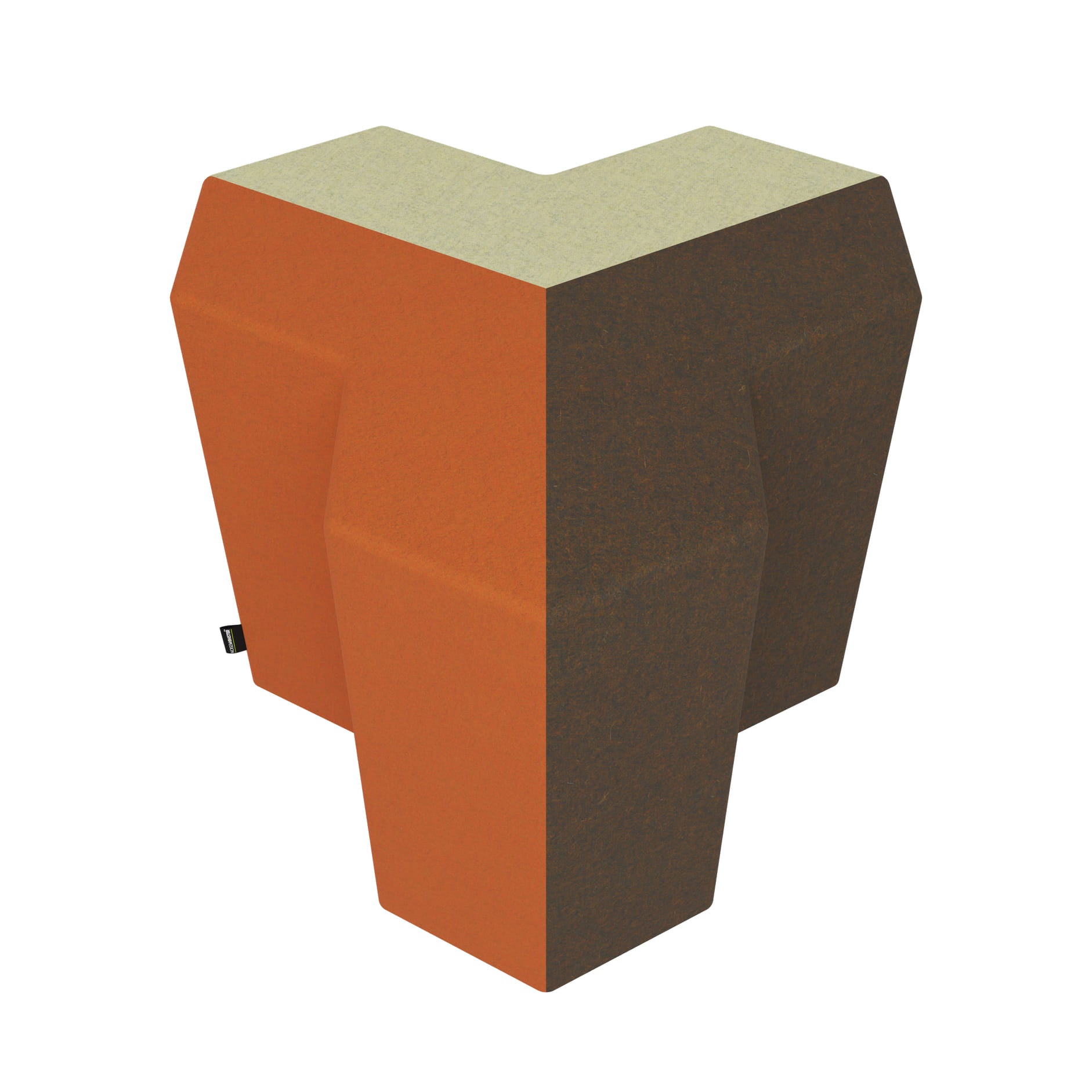 Illusion Shade Pouf No.1