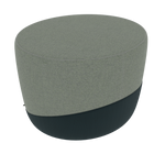 DENIM ZONE POUF • top fabric Softy 09 • bottom fabric Spock 15
