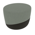 GRAPHITE NEST POUF • top fabric Softy 09 • bottom fabric Spock 17