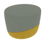 BUMBLEBEE NEST POUF • top fabric Softy 09 • bottom fabric Spock 04