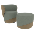 DUNE NEST WITH POUF