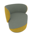 BUMBLEBEE NEST • exterior fabric Spock 04 • interior fabric Softy 09