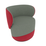 CANDY RED NEST • exterior fabric Spock 08 • interior fabric Softy 09