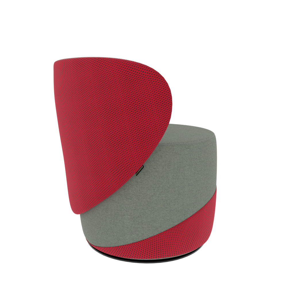 CANDY RED NEST • exterior fabric Spock 08 • interior fabric Softy 09