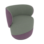 VIOLET NEST • exterior fabric Spock 10 • interior fabric Softy 09