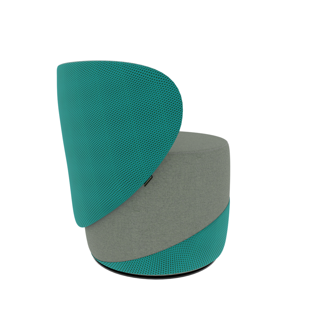 TURQUOISE NEST • exterior fabric Spock 12 • interior fabric Softy 09
