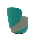TURQUOISE NEST • exterior fabric Spock 12 • interior fabric Softy 09
