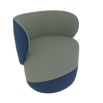 ROYAL BLUE NEST • exterior fabric Spock 14 • interior fabric Softy 09