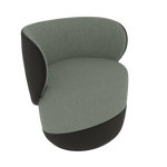 GRAPHITE NEST • exterior fabric Spock 17 • interior fabric Softy 09