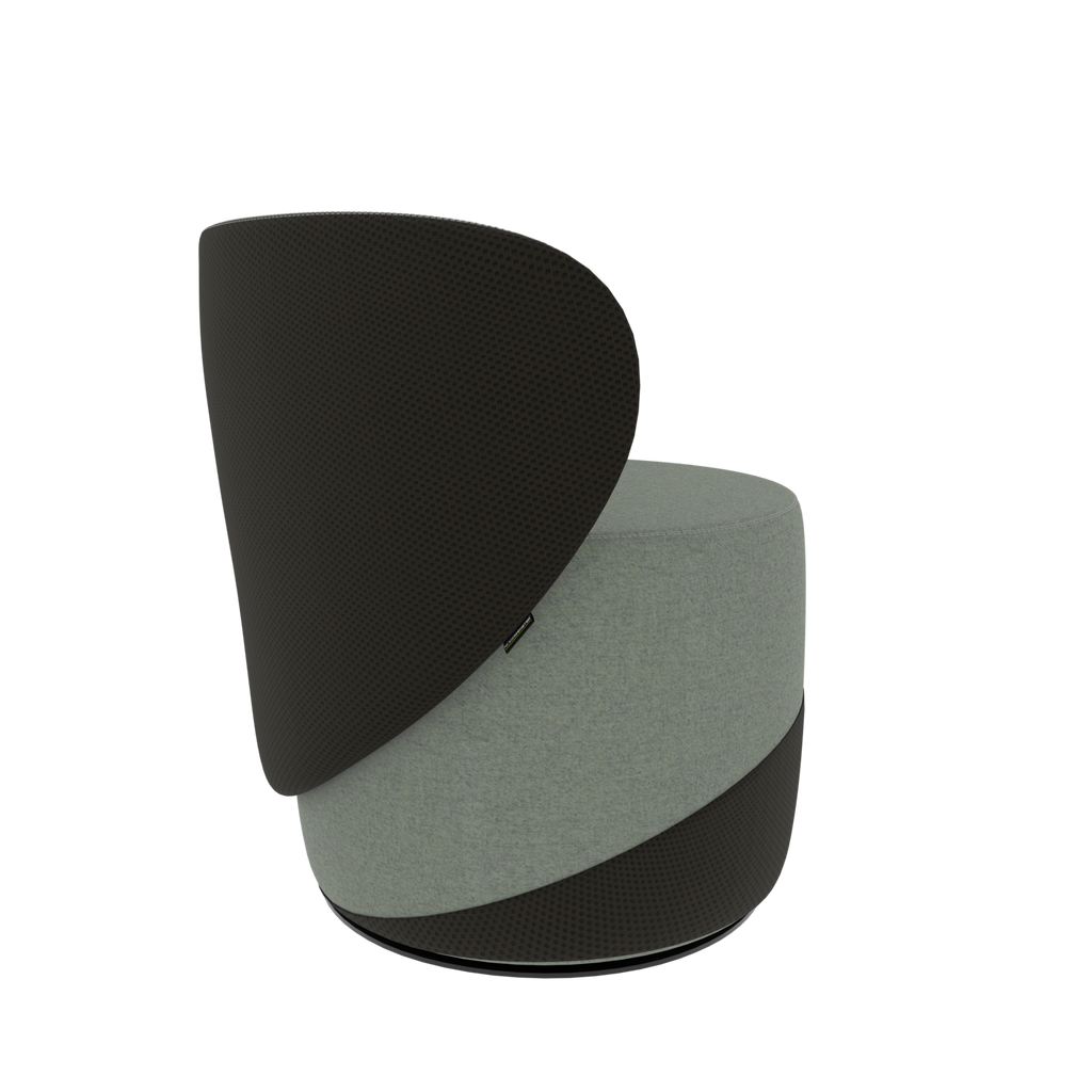 GRAPHITE NEST • exterior fabric Spock 17 • interior fabric Softy 09