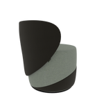 GRAPHITE NEST • exterior fabric Spock 17 • interior fabric Softy 09