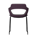 VIOLET VIBE-M • Black Sled Legs • exterior fabric Spock 10 • interior fabric Softy 09
