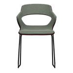BORDEAUX VIBE-M • Black Sled Legs • exterior fabric Spock 09 • interior fabric Softy 09