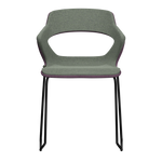 VIOLET VIBE-M • Black Sled Legs • exterior fabric Spock 10 • interior fabric Softy 09