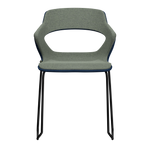 ROYAL BLUE VIBE-M • Black Sled Legs • exterior fabric Spock 14 • interior fabric Softy 09