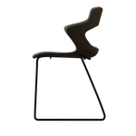 COFFEE VIBE-M • Black Sled Legs • exterior fabric Spock 06 • interior fabric Softy 09