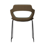 DUNE VIBE-M • Chrome Sled Legs • exterior fabric Spock 02 • interior fabric Softy 09