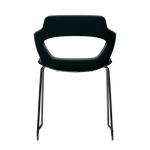DENIM VIBE-M • Chrome Sled Legs • exterior fabric Spock 15 • interior fabric Softy 09