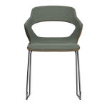 DUNE VIBE-M • Chrome Sled Legs • exterior fabric Spock 02 • interior fabric Softy 09