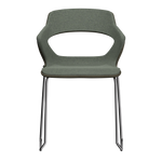 CEDAR VIBE-M • Chrome Sled Legs • exterior fabric Spock 03 • interior fabric Softy 09