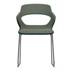 RIVER VIBE-M • Chrome Sled Legs • exterior fabric Spock 13 • interior fabric Softy 09