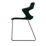 RIVER VIBE-M • Chrome Sled Legs • exterior fabric Spock 13 • interior fabric Softy 09