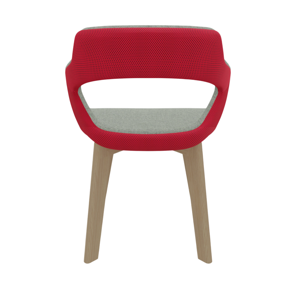 CANDY RED VIBE-W • exterior fabric Spock 08 • interior fabric Softy 09