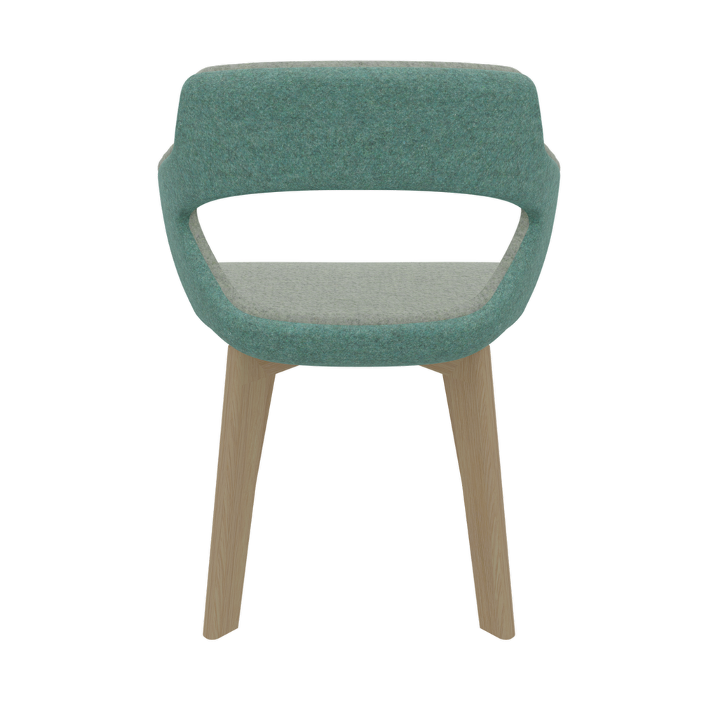 TEAL VIBE • exterior fabric U.Wool 22 • interior fabric Softy 09