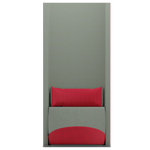 CANDY RED ZONE • exterior & cushion fabric Spock 08 • interior fabric Softy 09