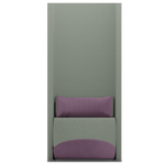 VIOLET ZONE • exterior & cushion fabric Spock 10 • interior fabric Softy 09
