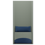 ROYAL BLUE ZONE • exterior & cushion fabric Spock 14 • interior fabric Softy 09