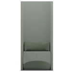 SILVER ZONE • exterior & cushion fabric Spock 16 • interior fabric Softy 09