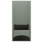 GRAPHITE ZONE • exterior & cushion fabric Spock 17 • interior fabric Softy 09